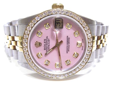 rolex datejust pink diamond|Rolex Datejust watches prices.